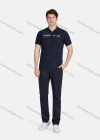 Wholesale Men's Casual Labelled Short Sleeve Polo Shirts 82001# - Liuhuamall