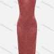 Wholesale Women's Vacation Plain Hollow Out Splicing Cover Up Tank Dress L2614# 520 Clothing Wholesale Market Liuhua