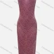 Wholesale Women's Vacation Plain Hollow Out Splicing Cover Up Tank Dress L2614# 523 Clothing Wholesale Market Liuhua