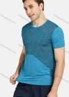Wholesale Men's Athletic Short Sleeve Striped Running T-shirts - Liuhuamall