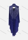 Wholesale Women's Muslim Islamic Modest Embroidery Sequin Arabic Dubai Beaded Open Front Hooded Kaftan Cloak - Liuhuamall