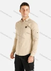 Wholesale Men's Casual Lightweight Plain Long Sleeve Zipper Jacket - Liuhuamall