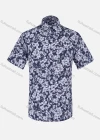 Wholesale Men's Casual Floral Print Short Sleeve Shirt - Liuhuamall