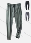 Wholesale Men's Workout Drawstring Plain Athletic Pants With Zip Pockets T122# - Liuhuamall