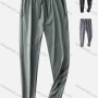 Wholesale Men's Workout Drawstring Plain Athletic Pants With Zip Pockets T122# preview