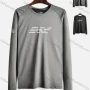 Wholesale Men's High Stretchy Breathable Round Neck Long Sleeve Athletic Sweatshirt 2090# preview