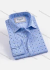 Wholesale Men's Fashion Collared Long Sleeve Button Down Allover Print Shirt - Liuhuamall