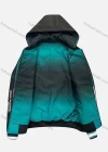 Wholesale Men's Casual Letter Print Striped Long Sleeve Drawstring Zipper Hoodie 52# - Liuhuamall