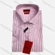 Wholesale Striped Business Shirt For Men Classic Pointed Collar Short Sleeved #105 Red Clothing Wholesale Market Liuhua