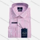 Wholesale Striped Business Shirt For Men Classic Pointed Collar Long Sleeved #105 Pink Clothing Wholesale Market Liuhua