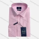 Wholesale Plain Business Wear For Men Classic Pointed Collar Long Sleeved #287 Pink Clothing Wholesale Market Liuhua