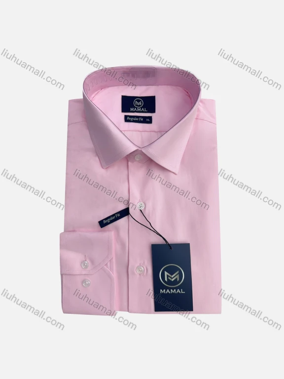 Wholesale Plain Business Wear For Men Classic Pointed Collar Long Sleeved #287