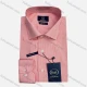 Wholesale Striped Business Wear For Men Classic Pointed Collar Long Sleeved #56 Orange Red Clothing Wholesale Market Liuhua