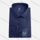 Wholesale Plain Business Wear For Men Classic Pointed Collar Long Sleeved #8B Indigo Clothing Wholesale Market Liuhua