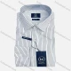 Wholesale Striped Business Shirt For Men Classic Pointed Collar Long Sleeved #CT10D White Clothing Wholesale Market Liuhua