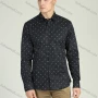 Wholesale Men's Allover Print Button Down Long Sleeve Casual Shirt preview