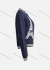 Wholesale Women's Casual Baseball Collar Long Sleeve Zip Graphic Letter Jacket 6433# - Liuhuamall