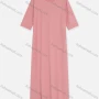 Wholesale Women's Casual Plain Round Neck Half Sleeve Maxi Tee Dress preview