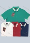 Wholesale Men's Casual Lycra Cotton Plain Short Sleeve Polo Shirt - Liuhuamall
