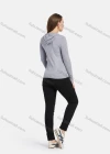 Wholesale Women's Casual Argyle Rhinestone Drawstring Knit Pullover Hoodie - Liuhuamall