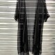 Women's Casual Long Sleeve Plain Loose Fit Cardigan Black Clothing Wholesale Market -LIUHUA