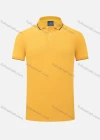 Wholesale Unisex Casual Slim Fit Short Sleeve Striped Trim Button Front Polo Shirts - Liuhuamall