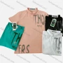 Wholesale Men's Short Sleeve Letter Print Polo Shirt preview