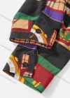 Wholesale Women's Plus Size Fashion Long Sleeve Button Down Allover Patchwork Print Shirt - Liuhuamall