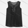 Wholesale Women's Casual Rhinestone Decor Embroidery Appliques Tank Top preview