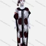 Wholesale Women's African Batwing Sleeve Polka Dot Splicing Print Rhinestone Maxi Kaftan Dress With Hijab SB-1-746# preview