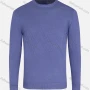 Wholesale Men's Casual Crew Neck Long Sleeve Texture Knit Plain Sweater preview