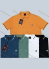 Wholesale Men's Casual Lycra Cotton Plain Short Sleeve Polo Shirt - Liuhuamall