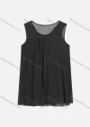 Wholesale Women's Casual Rhinestone Decor Embroidery Appliques Tank Top - Liuhuamall