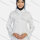 Wholesale Women's Casual Shirt Collar Button Down Shirt Without Hijab White Guangzhou Clothing Wholesale Market & Suppliers -LIUHUAMALL