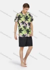 Wholesale Men's Drawstring Colorblock Pockets Casual Shorts - Liuhuamall