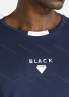 Wholesale Men's Letter Print Round Neck Short Sleeve T Shirt - Liuhuamall