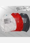 Wholesale Men's Casual Letter Print Round Neck Long Sleeve Sweatshirt - Liuhuamall
