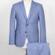 Men's Formal Plain Single Breasted Flap Pockets Blazer & Suit Pants 2-Piece Suit Sets OG2206-X6686-1# 2# Clothing Wholesale Market -LIUHUA