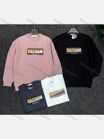 Wholesale Men's Casual Letter Graphic Long Sleeve Round Neck Sweatshirt M8108#, LIUHUA CLOTHING WHOLESALE