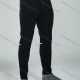 Wholesale Men's Athletic Workout Drawstring Zipper Pockets Ankle Length Gym Joggers 7143# Black Clothing Wholesale Market Liuhua