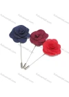 Wholesale Men's Fashion Plain Flower Boutonniere With Pin For Suit - Liuhuamall