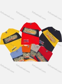 Wholesale Boys Casual Crew Neck Short Sleeve Letter Graphic T-shirts, LIUHUA CLOTHING WHOLESALE