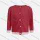 Wholesale Girls Long Sleeve Round Neck Button Front Plain Sweater Cardigan 29# Clothing Wholesale Market Liuhua