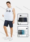 Wholesale Men's Casual Letter Cartoon Print Breathable Tank Tops - Liuhuamall