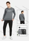 Wholesale Men's Athletic Long Sleeve High Stretchy Running T-shirts - Liuhuamall