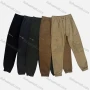 Wholesale Men's Casual Plain Zipper Pockets Drawstring Button Closure Cargo Pant 1228# preview