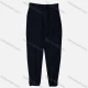 Wholesale Men's Casual Plain Flap Pockets Drawstring Button Closure Cargo Pant 1225# Black Clothing Wholesale Market Liuhua