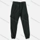 Wholesale Men's Casual Plain Flap Pockets Drawstring Button Closure Cargo Pant 1227# Army Green Clothing Wholesale Market Liuhua