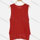 Wholesale Women's Casual Round Neck Plain Knitted Asymmetrical Hem Cover Up 517# Clothing Wholesale Market Liuhua