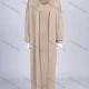 Wholesale Women's Casual V Neck Plain Midi Dress & Drop Shoulder Knit Cardigan 2 Piece Set Khaki Clothing Wholesale Market Liuhua